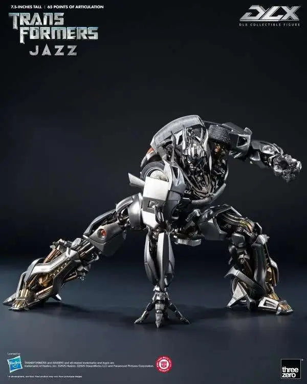 THREEA TOYS/THREEZERO JAZZ - TRANSFORMERS DLX DLX ED AF ACTION FIGURE 19 cm