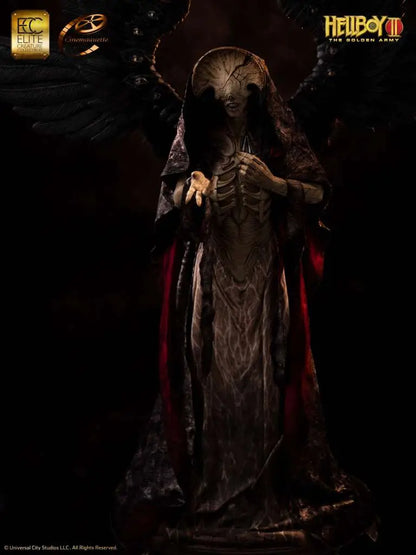 ELITE CREATURE COLLECTIBLES - HELLBOY HELLBOY 2 ANGEL DEATH SCALE MAQUETTE 1/3 STATUA 136 cm