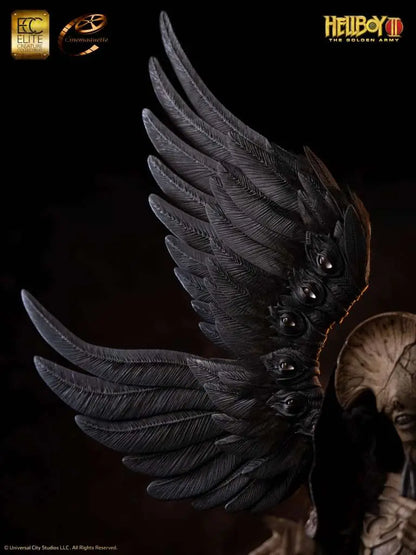 ELITE CREATURE COLLECTIBLES - HELLBOY HELLBOY 2 ANGEL DEATH SCALE MAQUETTE 1/3 STATUA 136 cm