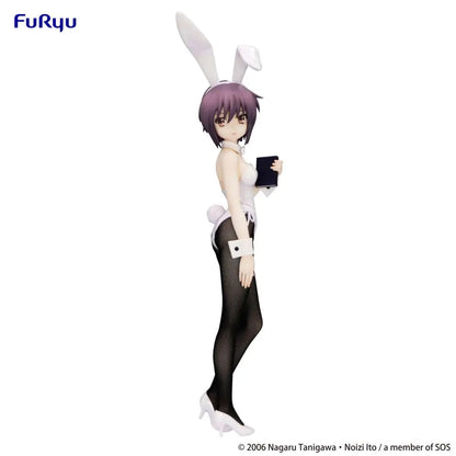 FURYU MELANCHOLY HARUHI SUZUMIYA YUKI NAGATO BICUTE BUNNIES FIG FIGURA 27 cm