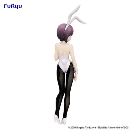 FURYU MELANCHOLY HARUHI SUZUMIYA YUKI NAGATO BICUTE BUNNIES FIG FIGURA 27 cm