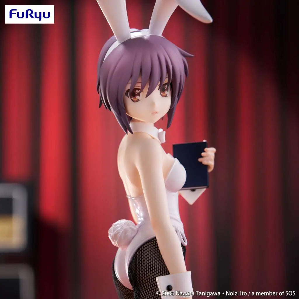 FURYU MELANCHOLY HARUHI SUZUMIYA YUKI NAGATO BICUTE BUNNIES FIG FIGURA 27 cm
