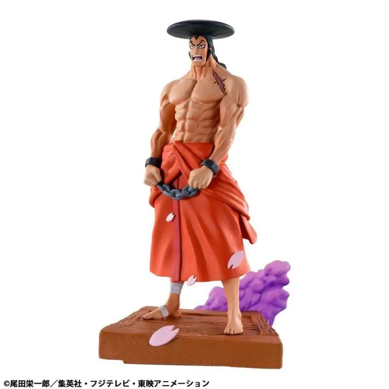 MEGAHOUSE - ONE PIECE PETTITRAMA LOGBOX RE BIRTH WANO KUNI VOL 1 SET RERUN MINI FIGURA 9 cm