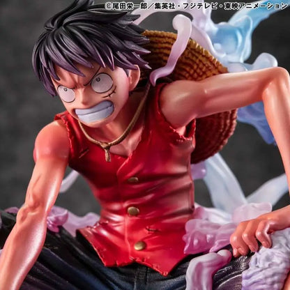 MEGAHOUSE LUFFY - ONE PIECE P.O.P MONKEY D. GEAR 2 LIMITED ED STATUA 19 cm