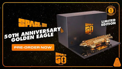 ANDERSON ENTERTAINMENT LIMITED - SPACE 1999 SPACE 1999 50TH ANNIVERSARY GOLDEN EAGLE REPLICA 25 cm