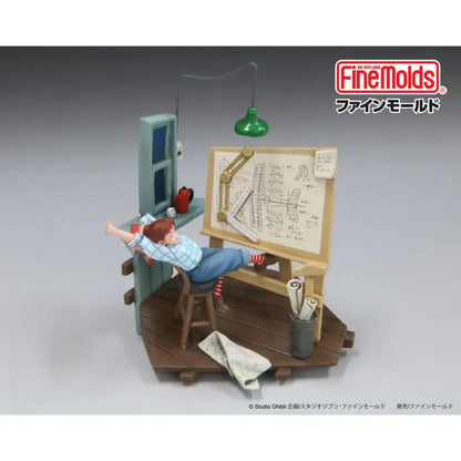 STUDIO GHIBLI PORCO ROSSO SLEEPLESS FIO PAINT 1/48 MODEL KIT 21.6 cm