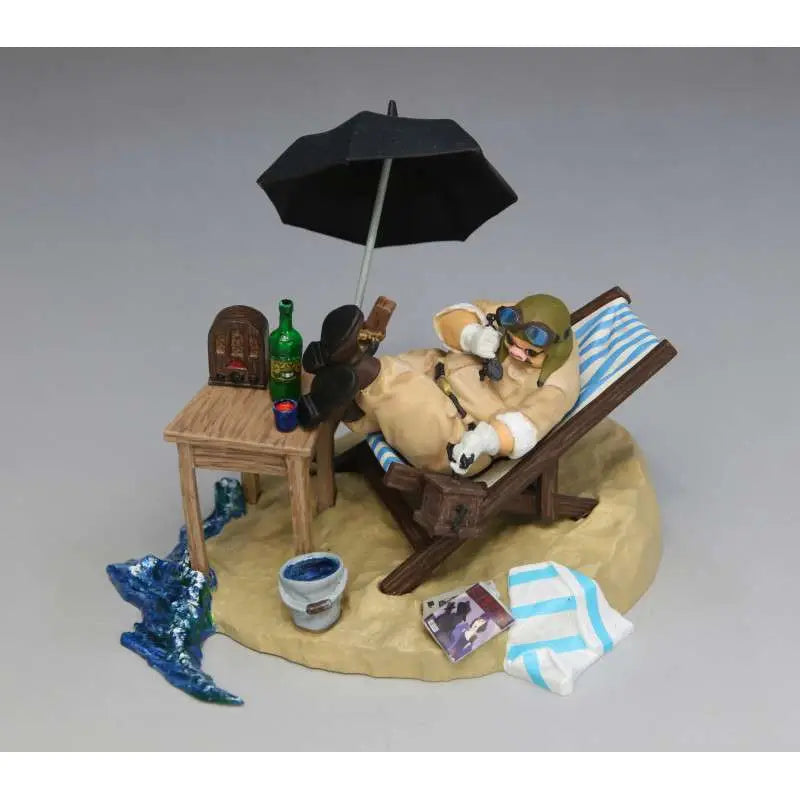 STUDIO GHIBLI PORCO ROSSO PORCO HIS HIDEOUT PAINT 1/48 MODEL KIT 21.3 cm