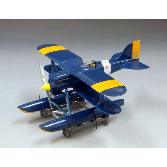 PORCO ROSSO CURTISS R3C-0 SEAPLANE + FIG. CURTIS 1/48 MODEL KIT