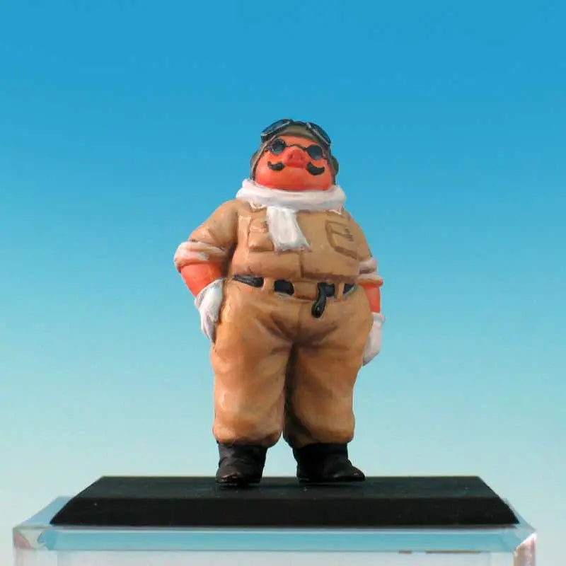 STUDIO GHIBLI PORCO ROSSO SAVOIA S.21F VERSION 2 + FIG. PORCO 1/72 MODEL KIT 29 cm