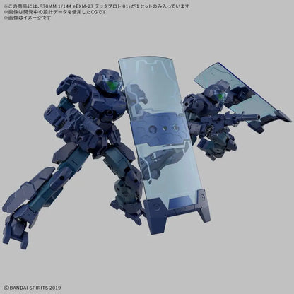 BANDAI 30MM EEXM-23 TECPROT 01 1/144 MODEL KIT 13 cm