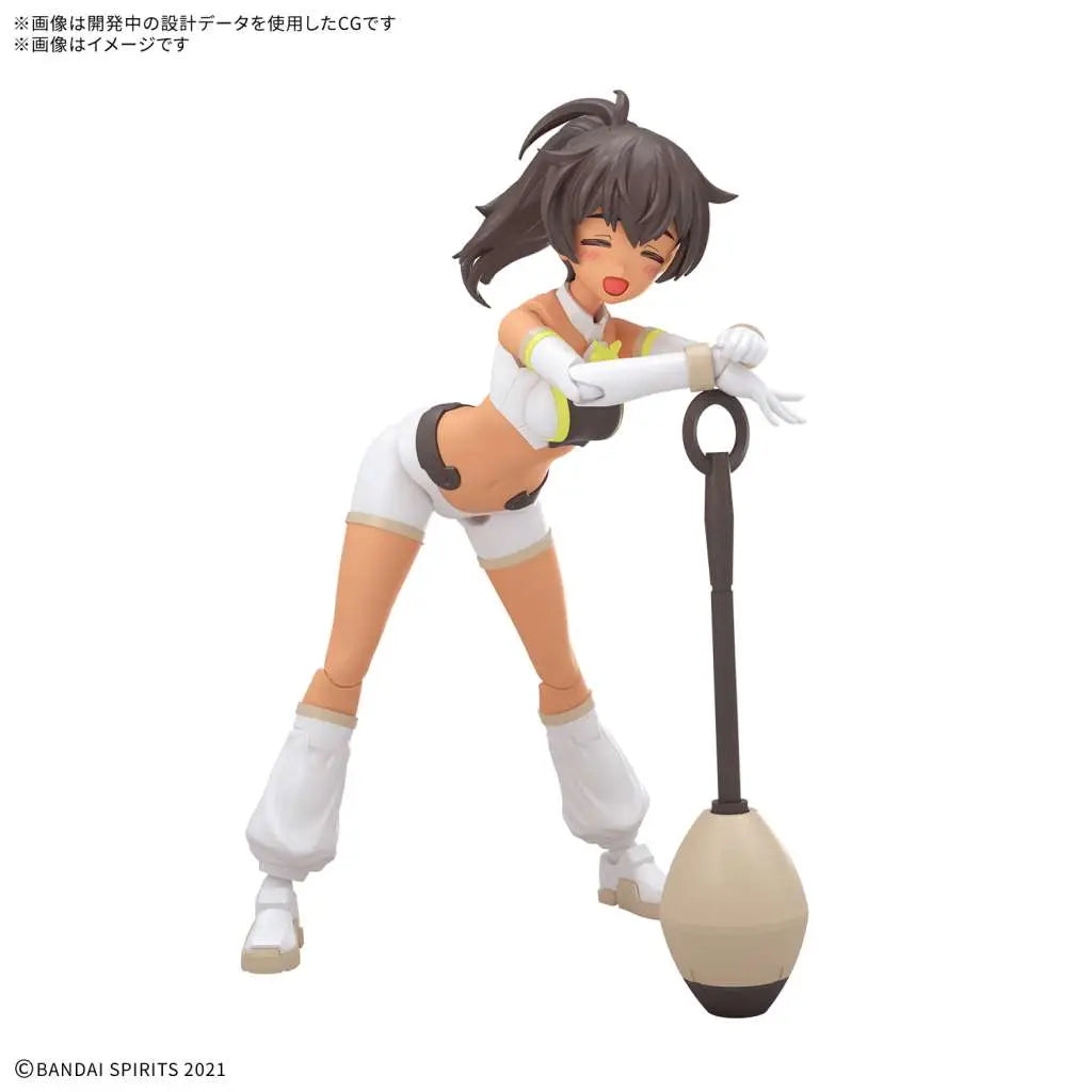 BANDAI 30MS LULUCE LILY WEAR COLOR C MODEL KIT 13 cm