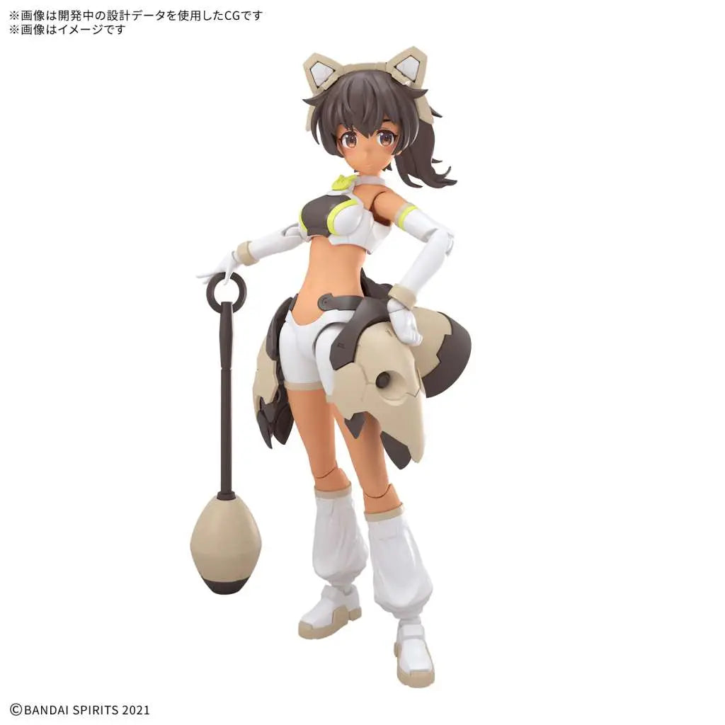 BANDAI 30MS LULUCE LILY WEAR COLOR C MODEL KIT 13 cm