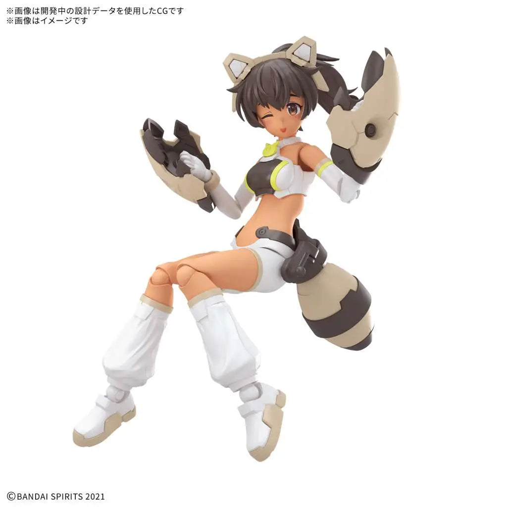 BANDAI 30MS LULUCE LILY WEAR COLOR C MODEL KIT 13 cm