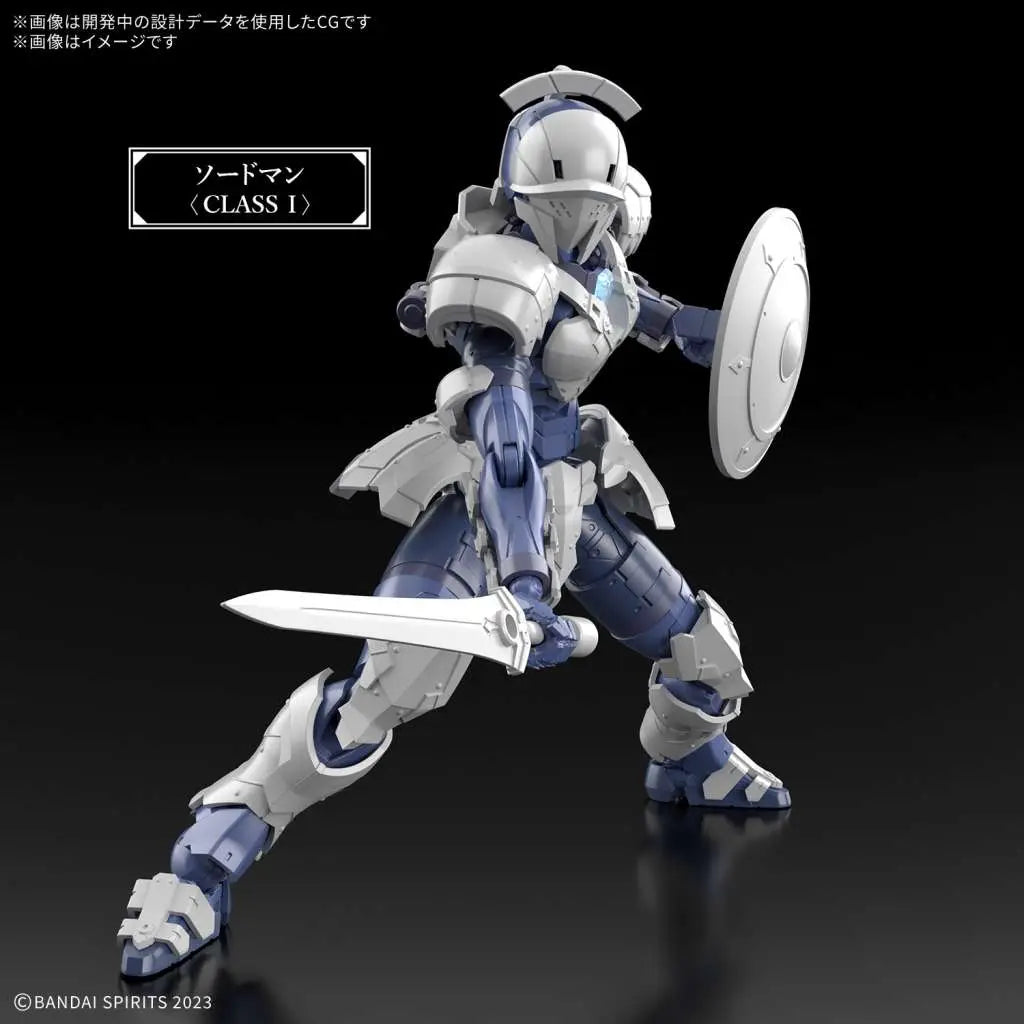 BANDAI 30MF ROSAN SWORDMAN MODEL KIT 14 cm