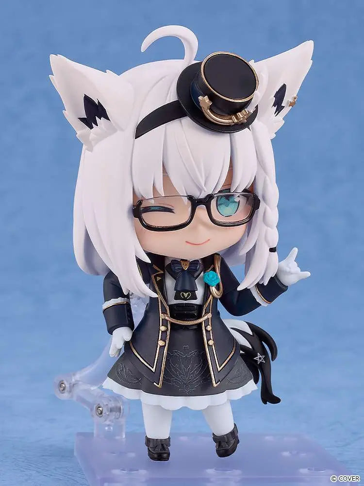 GOOD SMILE COMPANY - HOLOLIVE NENDOROID PRODUCTION SHIRAKAMI FUBUKI PARADE DRESS MINI FIGURA 10 cm