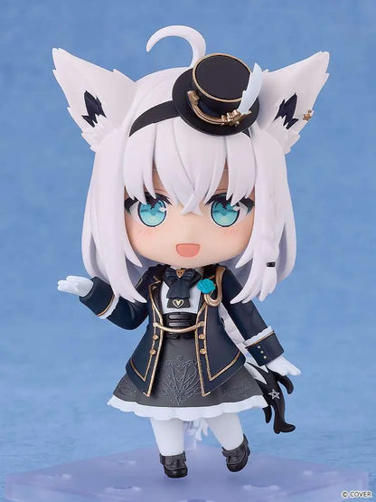 GOOD SMILE COMPANY - HOLOLIVE NENDOROID PRODUCTION SHIRAKAMI FUBUKI PARADE DRESS MINI FIGURA 10 cm