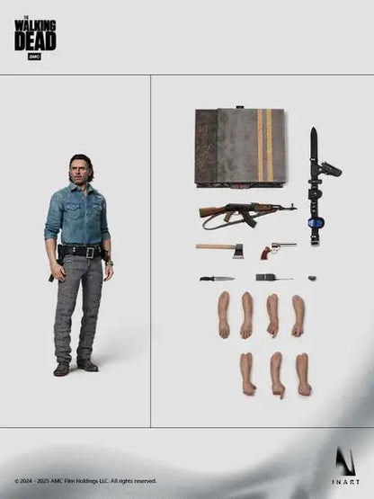 INART - MUSIC ICONS WALKING DEAD SEASON 8 RICK GRIMES COLLECTIBLE 1/6 ACTION FIGURE 35 cm