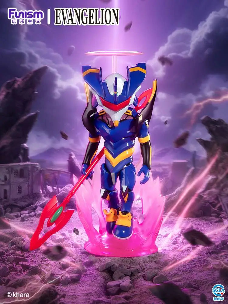 FUNISM - EVANGELION SERIES 1 BLIND BOX SET (8) MINI FIGURA 12 cm