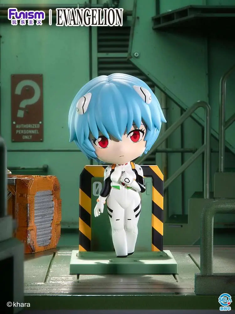 FUNISM - EVANGELION SERIES 1 BLIND BOX SET (8) MINI FIGURA 12 cm