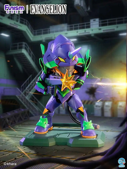 FUNISM - EVANGELION SERIES 1 BLIND BOX SET (8) MINI FIGURA 12 cm