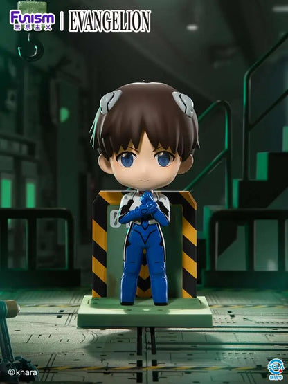 FUNISM - EVANGELION SERIES 1 BLIND BOX SET (8) MINI FIGURA 12 cm