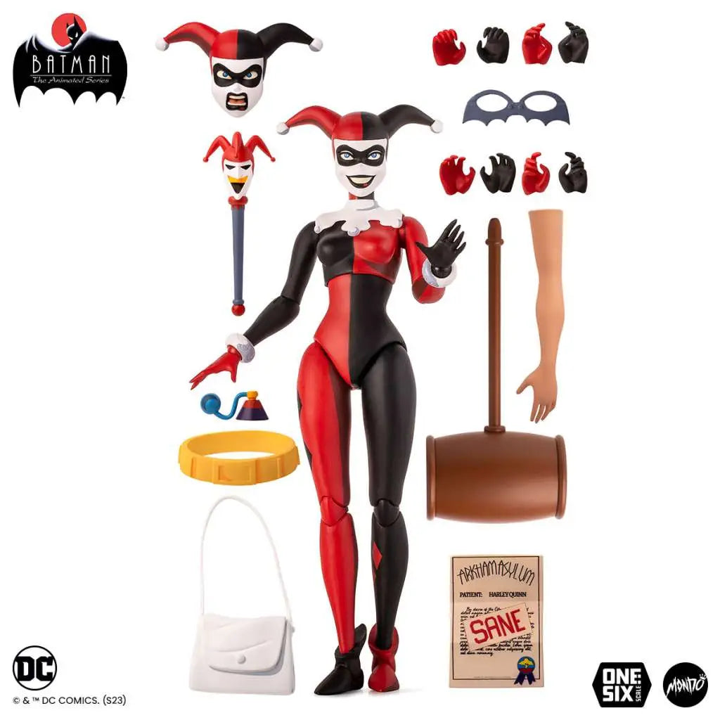 MONDO BATMAN: ANIMATED SERIES HARLEY QUINN SCALE 1/6 ACTION FIGURE 26 cm