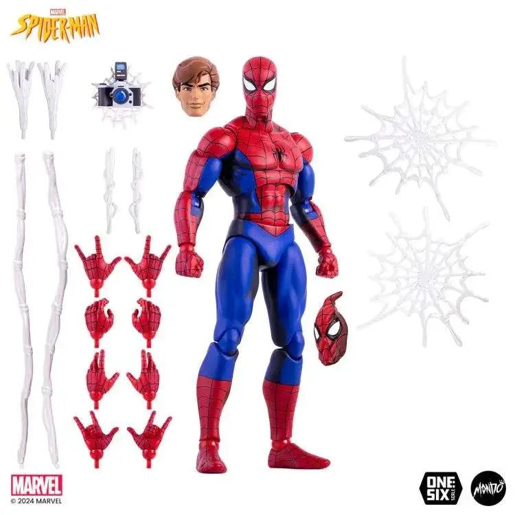 MONDO SPIDER-MAN ANIMATED SERIES SPIDER-MAN SCALE 1/6 ACTION FIGURE 30 cm