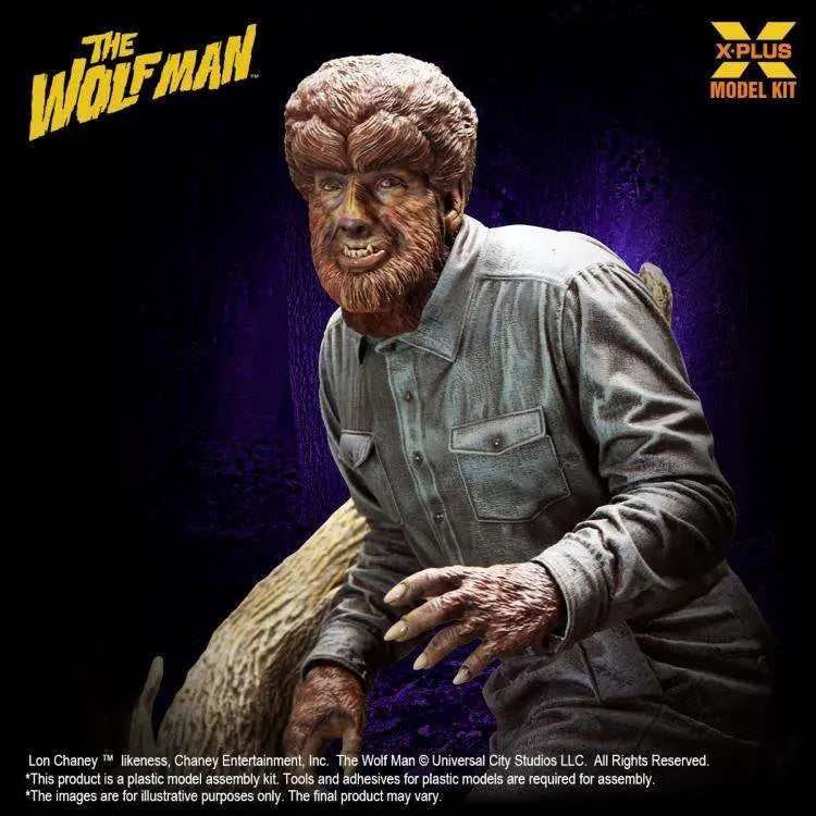LON CHANEY JR. AS WOLF MAN 1/8 SCALE MODEL KIT