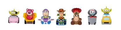 BEAST KINGDOM TOY STORY PULL BACK CAR BLIND BOX SET (6) MINI FIGURA 5cm