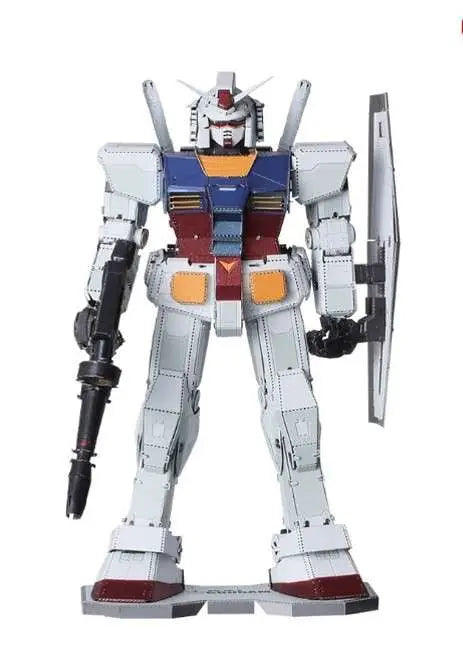 PLEX - GUNDAM METALLIC NANO PUZZLE RX-78-2 MODEL KIT W 70 X D 50 X H 120 mm
