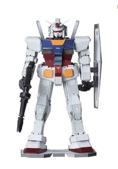 PLEX - GUNDAM METALLIC NANO PUZZLE RX-78-2 MODEL KIT W 70 X D 50 X H 120 mm