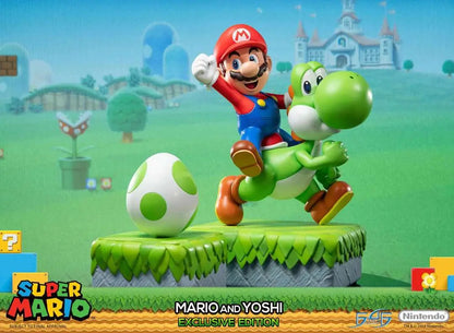 SUPERMARIO MARIO & YOSHI EXCLUSIVE EDITION STATUE