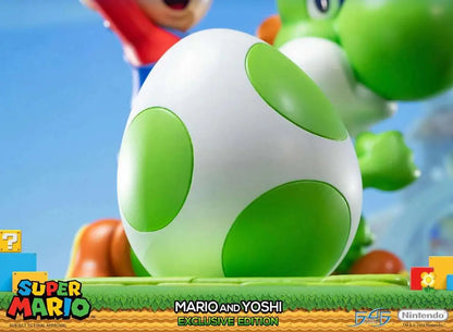 SUPERMARIO MARIO & YOSHI EXCLUSIVE EDITION STATUE