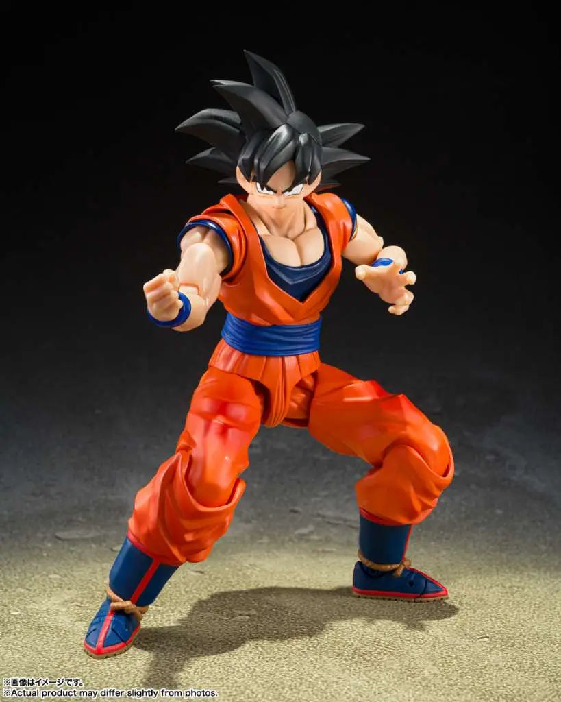 BANDAI - DRAGON BALL Z SHF SON GOKU KIND-HEARTED SAIYAN ACTION FIGURE 13.5 cm