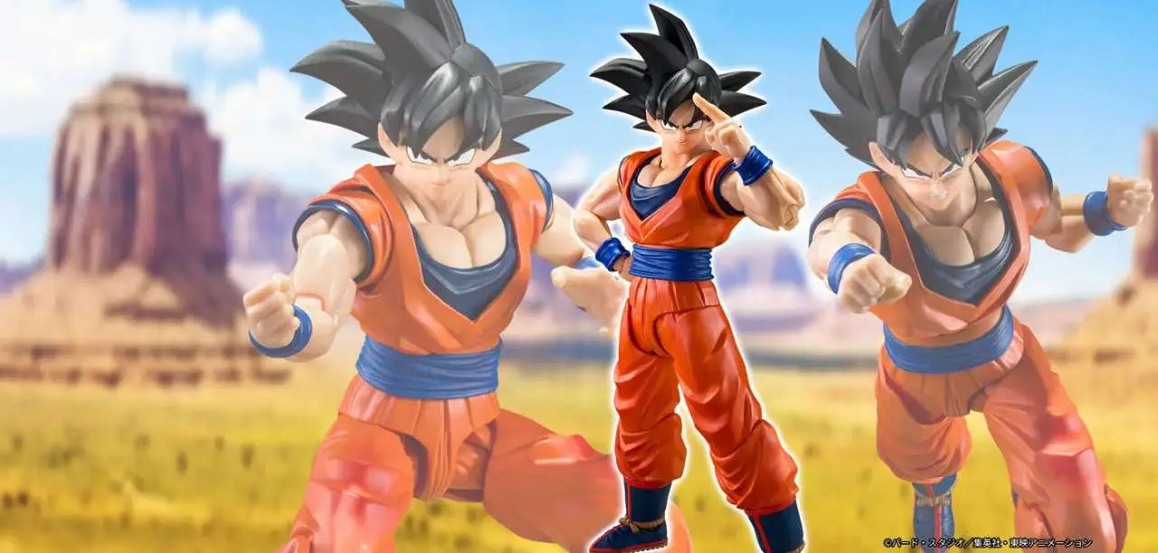 BANDAI - DRAGON BALL Z SHF SON GOKU KIND-HEARTED SAIYAN ACTION FIGURE 13.5 cm
