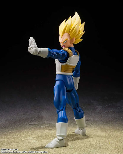 BANDAI - DRAGON BALL Z SHF SUPER SAIYAN VEGETA DANGEROUS PRIDE ACTION FIGURE 13.5 cm