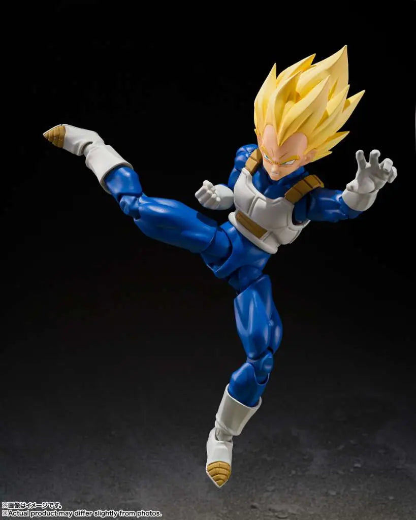 BANDAI - DRAGON BALL Z SHF SUPER SAIYAN VEGETA DANGEROUS PRIDE ACTION FIGURE 13.5 cm