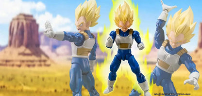 BANDAI - DRAGON BALL Z SHF SUPER SAIYAN VEGETA DANGEROUS PRIDE ACTION FIGURE 13.5 cm