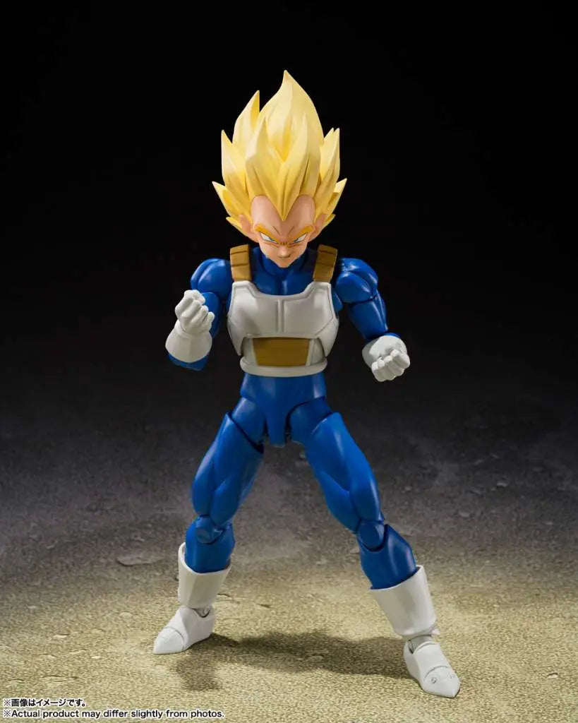 BANDAI - DRAGON BALL Z SHF SUPER SAIYAN VEGETA DANGEROUS PRIDE ACTION FIGURE 13.5 cm