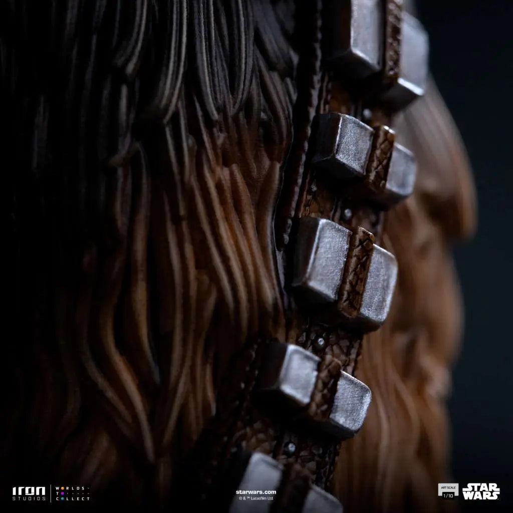 STAR WARS CHEWBACCA AND TOKKAT 1/10 STATUE