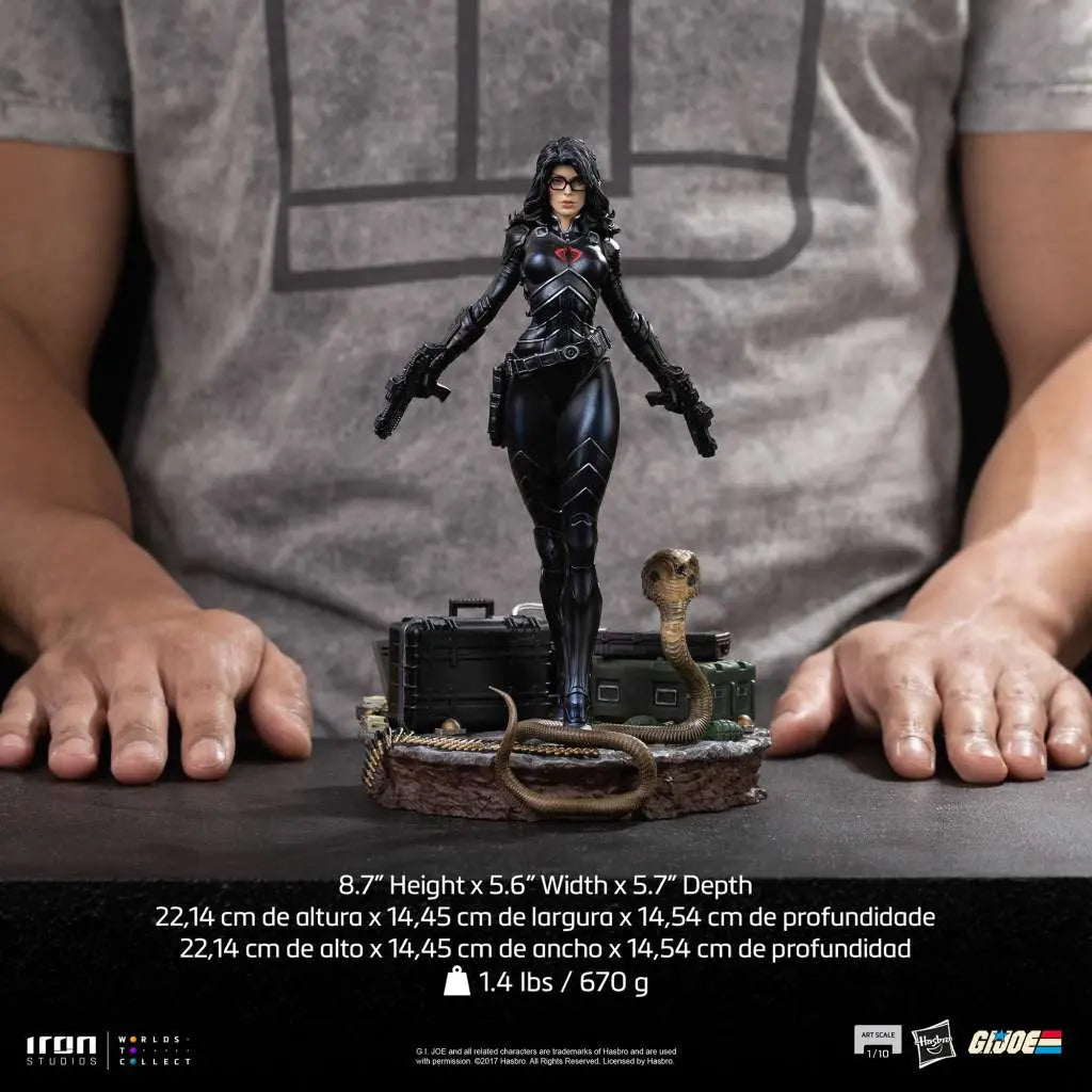IRON STUDIOS G.I JOE BARONESS 1/10 STATUA 22.1cm