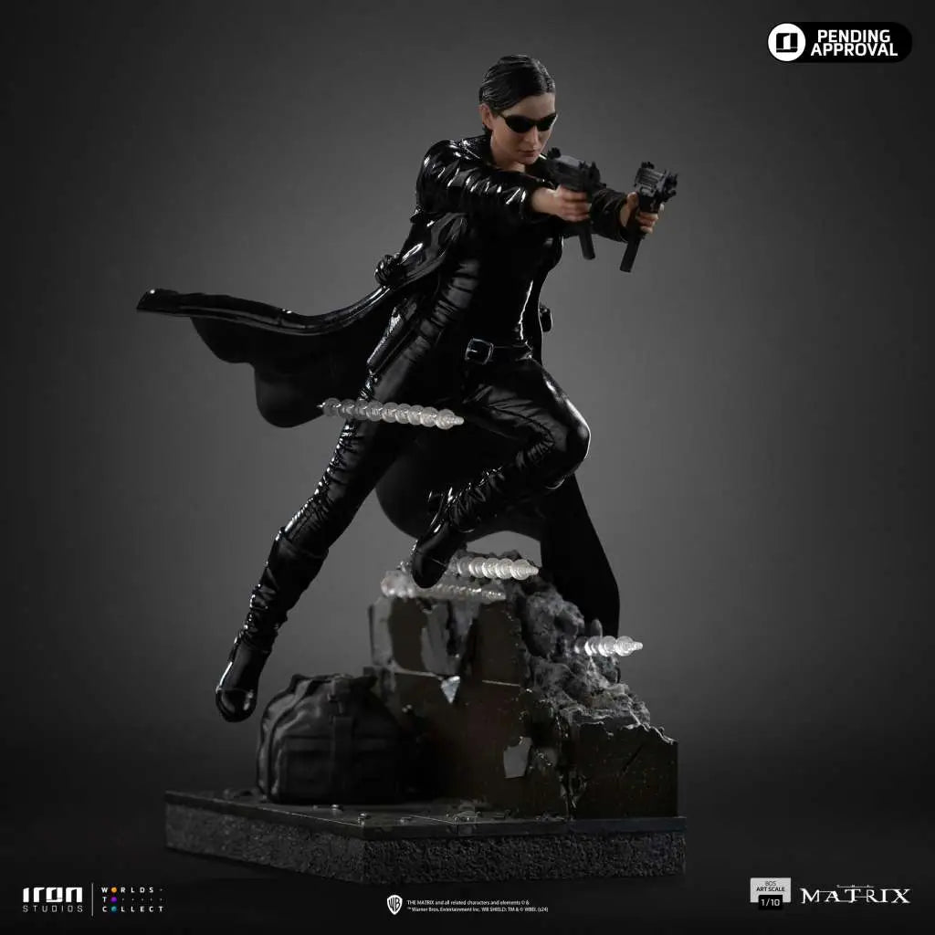 IRON STUDIOS MATRIX TRINITY 1/10 STATUA 22 cm