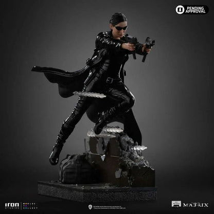 IRON STUDIOS MATRIX TRINITY 1/10 STATUA 22 cm