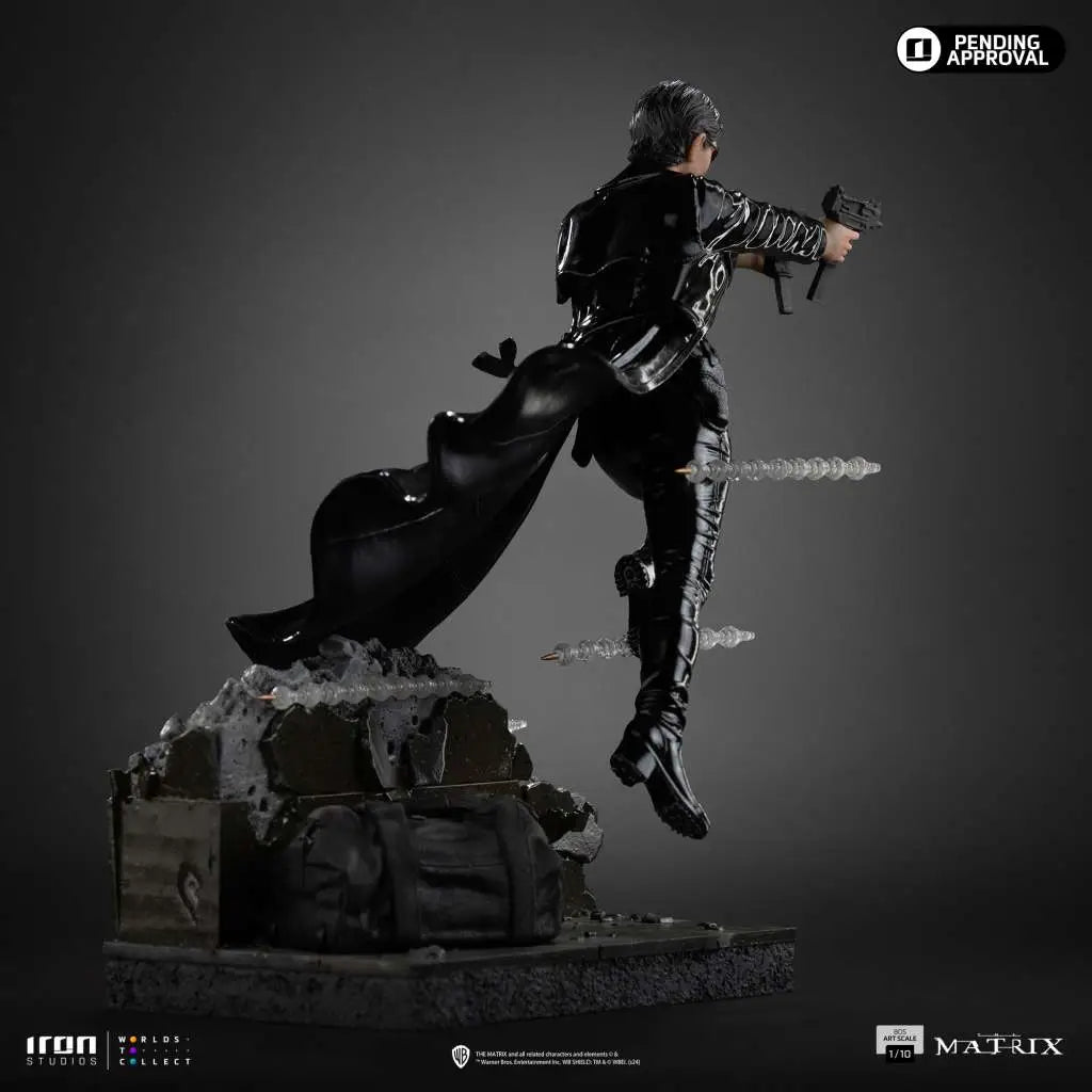 IRON STUDIOS MATRIX TRINITY 1/10 STATUA 22 cm