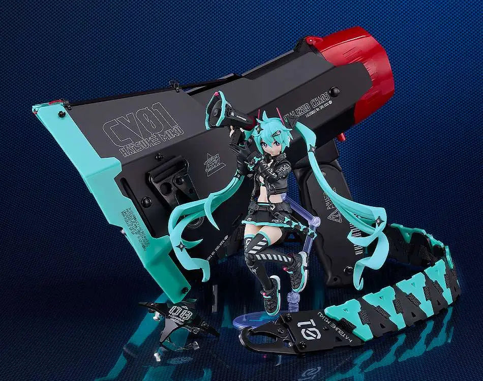 GOOD SMILE COMPANY HATSUNE MIKU CHUOCHO TACTICAL CRAFT PLAMATEA MK MODEL KIT 14 cm