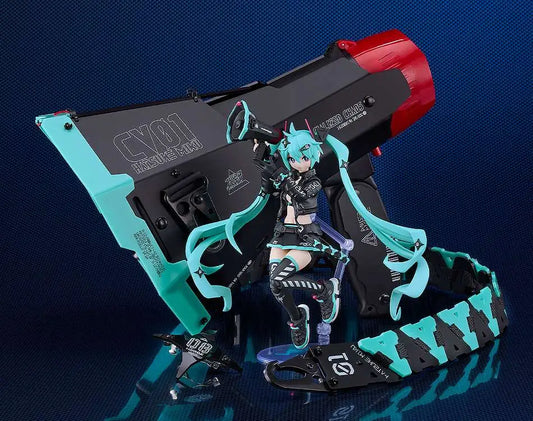 GOOD SMILE COMPANY HATSUNE MIKU CHUOCHO TACTICAL CRAFT PLAMATEA MK MODEL KIT 14 cm