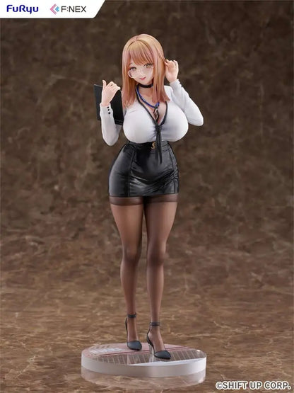 FURYU GODDESS VICTORY NIKKE EMMA OFFICE THERAPY 1/7 FIGURA 25 cm