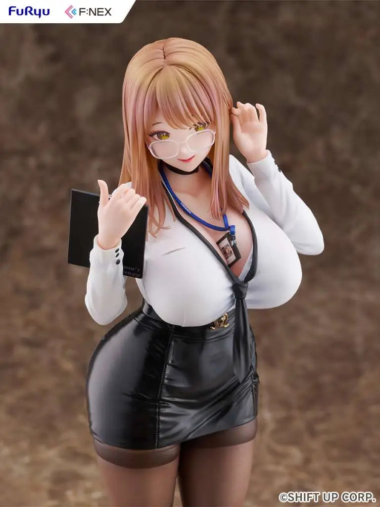 FURYU GODDESS VICTORY NIKKE EMMA OFFICE THERAPY 1/7 FIGURA 25 cm