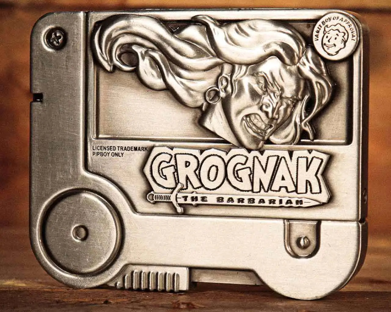 FANATTIK FALLOUT GROGNAK BARBARIAN HOLOTAPE REPLICA