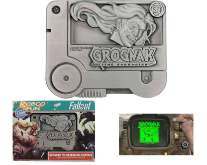 FANATTIK FALLOUT GROGNAK BARBARIAN HOLOTAPE REPLICA